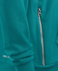 Nike Men's Aqua Miami Dolphins Standard Issue Replay Officials Alternate Dri-fit Hoodie