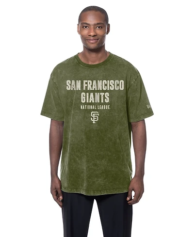 New Era Men's Olive San Francisco Giants 2026 Armed Forces Day T-Shirt