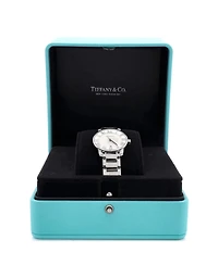 Pre-Owned Tiffany and Co. Atlas 2-Hand Quartz Watch in Stainless Steel 29mm