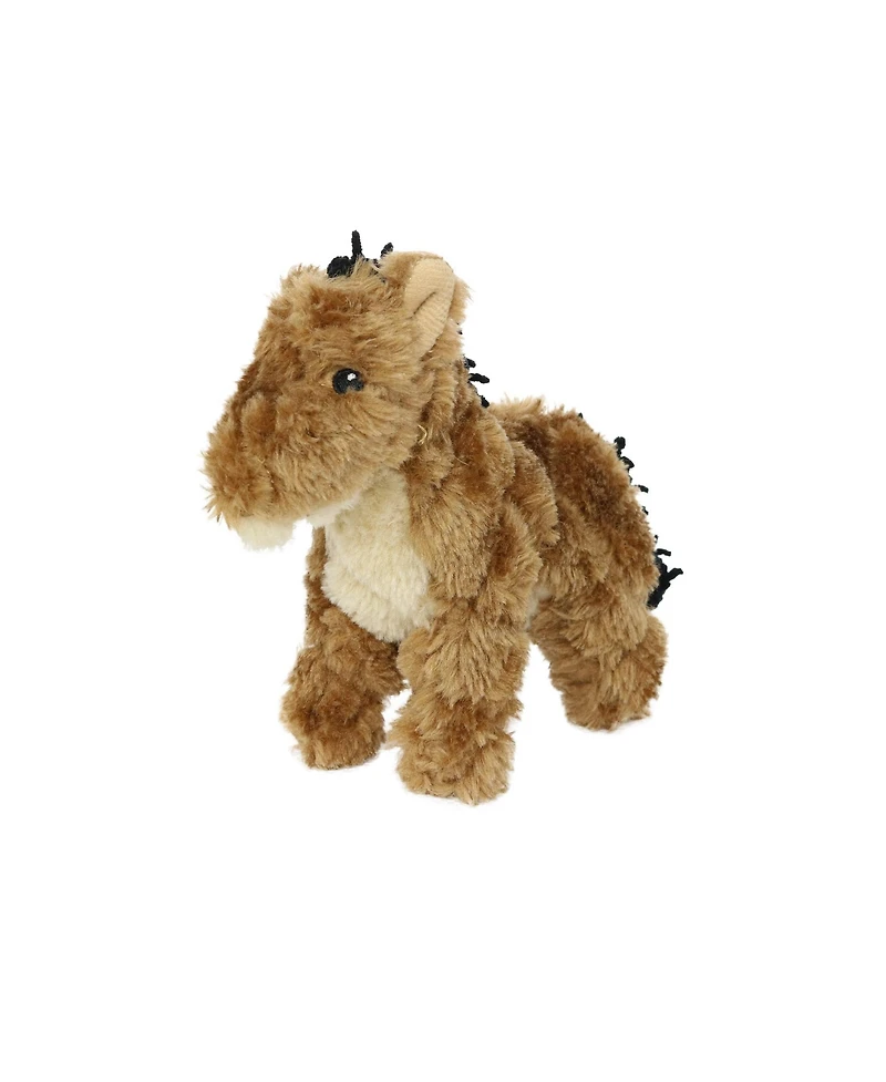 Mighty Jr Farm Horse, Durable Plush Squeaky Dog Toy