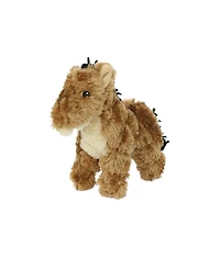 Mighty Jr Farm Horse, Durable Plush Squeaky Dog Toy