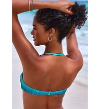 Lascana Women's Multiway Ombre Bikini Swimsuit Top Bra Sizing