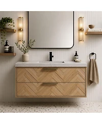 Ari Bath 42" Carlsbad, Weathered Fir Finish