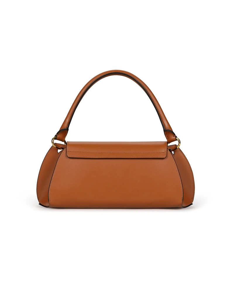 Noirgaze Scallop Calf Leather Bag