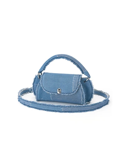 Noirgaze Scallop in Denim Bag