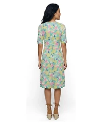 Olsen Women's Lush Lemon A-Line Dress