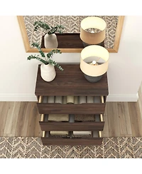 Plank+Beam Solid Wood Farmhouse 3 Drawer Dresser