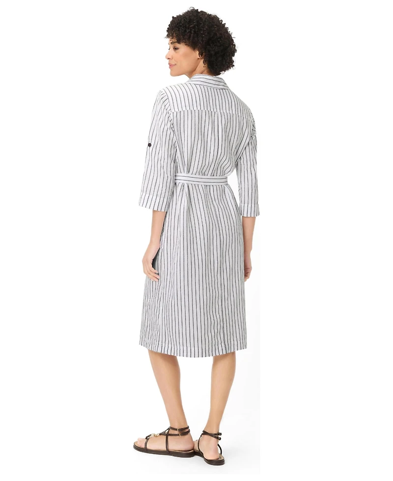 Olsen Women's Stripe Shirt Dress
