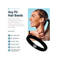 Gimme Beauty Medium Hair Ties Seamless Nylon 36 Pack