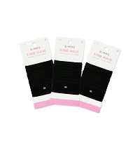 Gimme Beauty Fine Hair Ties Seamless Nylon 36 Pack