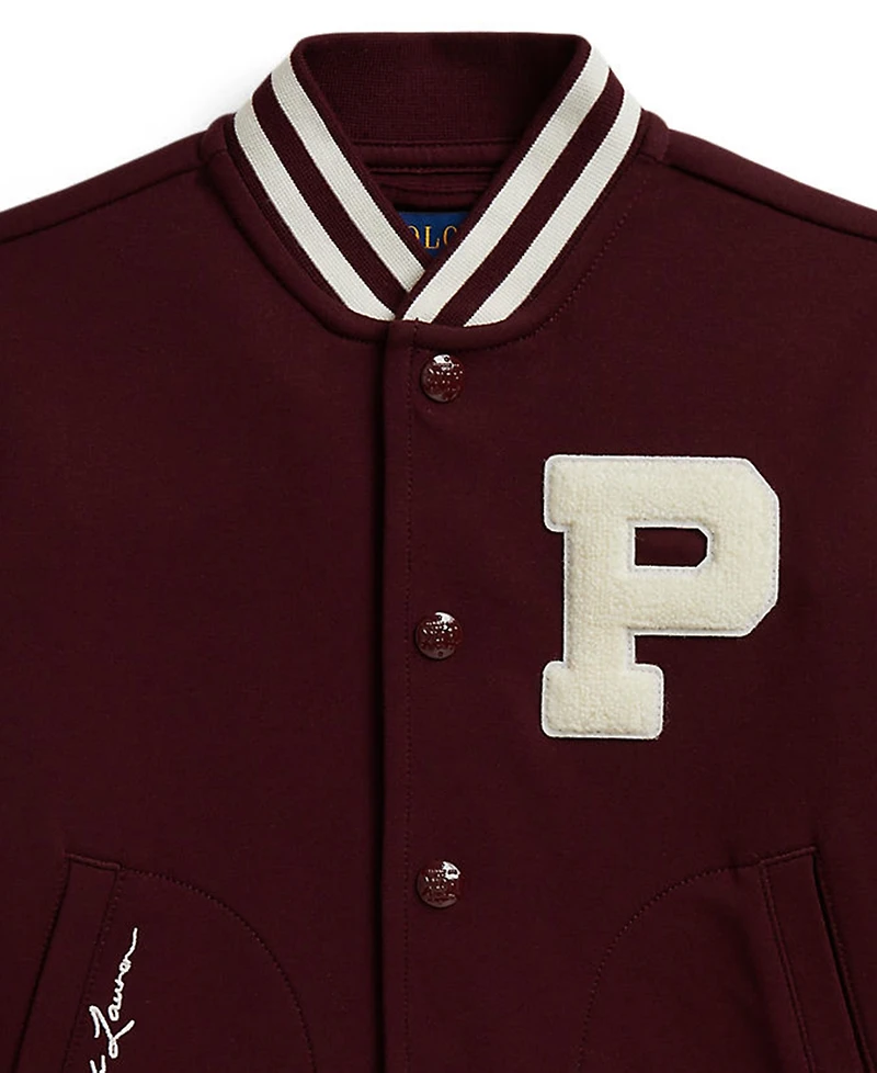 Polo Ralph Lauren Boys' 2T-7 Double-Knit Letter Jacket