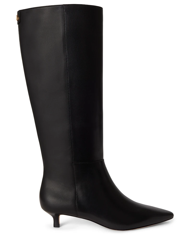 Lauren Ralph Women's Francesca Zipper Tall Boots