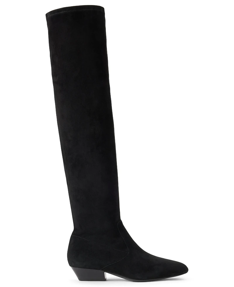 Lauren Ralph Women's Weslee Stretch Zipper Tall Boots