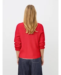Masai Copenhagen Women's MaLeryntha Cable-Knit Button-Front Cardigan