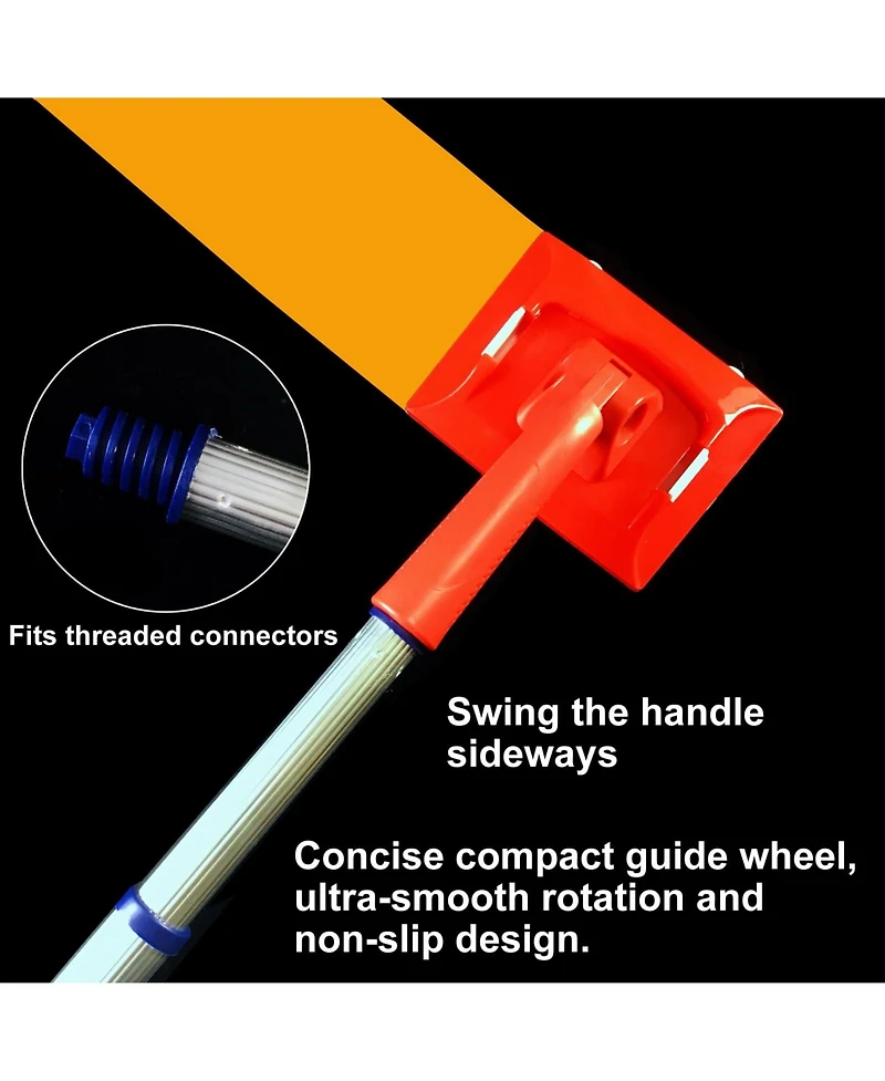 Xdovet Anglet Edger Edge Trimmer Extendable Handle Pad Applicator Walls Corners Ceilings