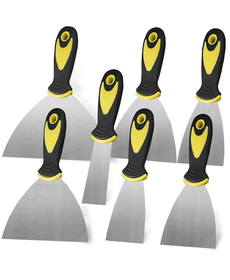 Xdovet Stainless Steel Putty Scraper Set Drywall Repair Wallpaper Removal