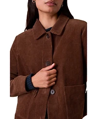 Celtic & Co. Womens Cord Utility Jacket