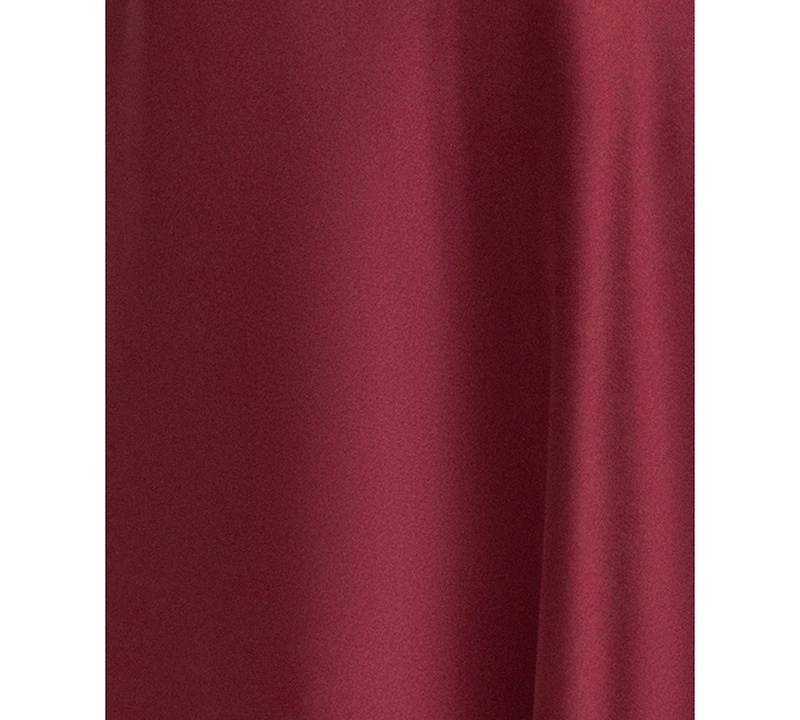 Xscape Women's Satin Halter Neck Long Dress