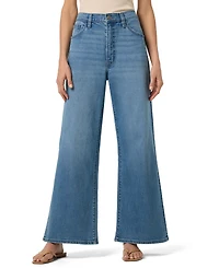 Hudson Jeans Women's Jolene High-Waisted Wide-Leg