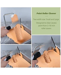 Xdovet Paint Roller Kit Extension Pole Tray Brushes Supplies