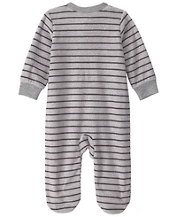 Carter's Baby Boys' Monster Striped Fleece 2-Way Zip Sleep & Play