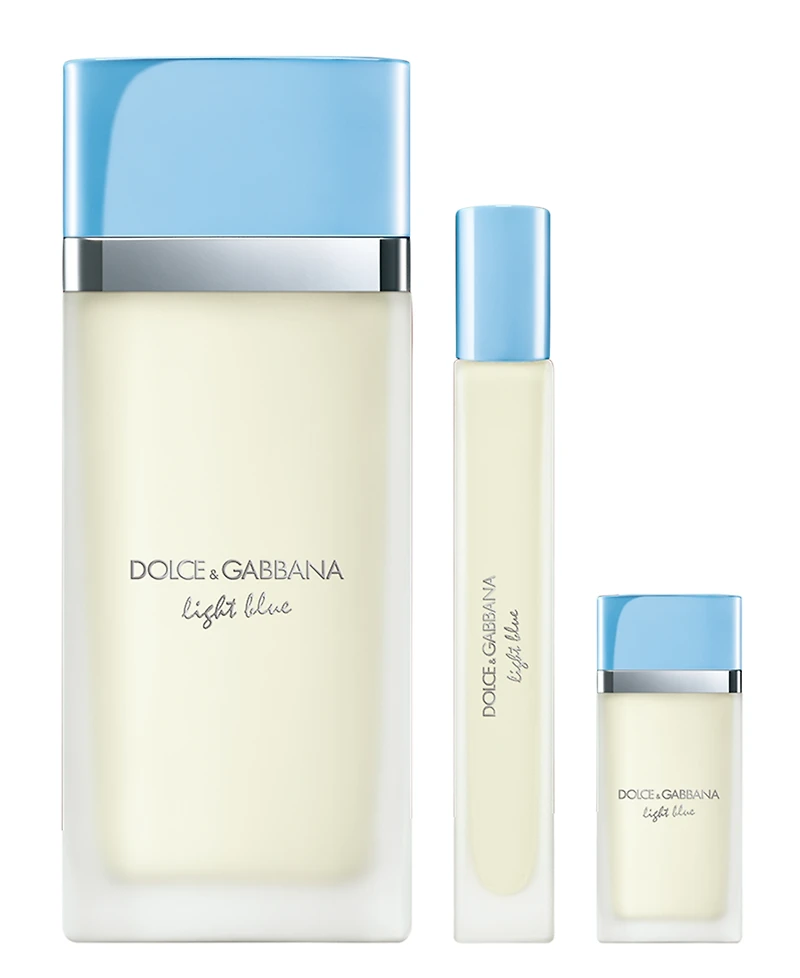 Dolce&Gabbana 3-Piece Light Blue Eau de Toilette Trio Gift Set