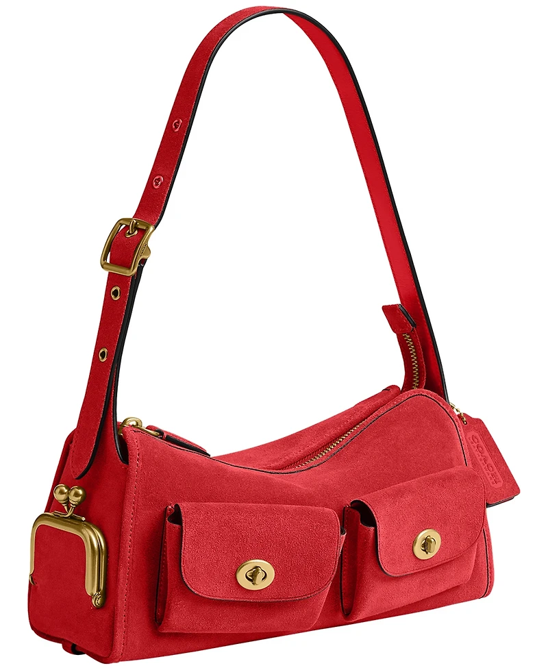 Coach Originals Turn-Lock Haversack Small Shoulder Handbag 27