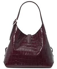 kate spade new york Deco Croc Embossed Large Satchel Handbag