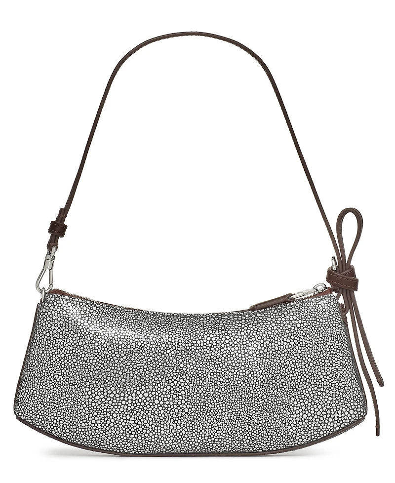 kate spade new york Loop Metallic Dot Printed Small Pochette Handbag