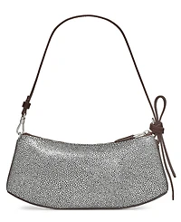 kate spade new york Loop Metallic Dot Printed Small Pochette Handbag