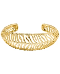 Kendra Scott 14k Gold-Plated Tiger Striped Mikki Cuff Bracelet