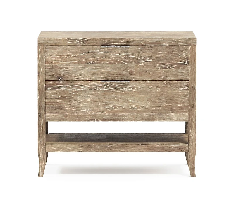 Bernhardt Tribeca 34" Wood 2-Drawer Nightstand