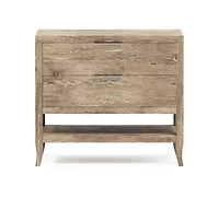 Bernhardt Tribeca 34" Wood 2-Drawer Nightstand