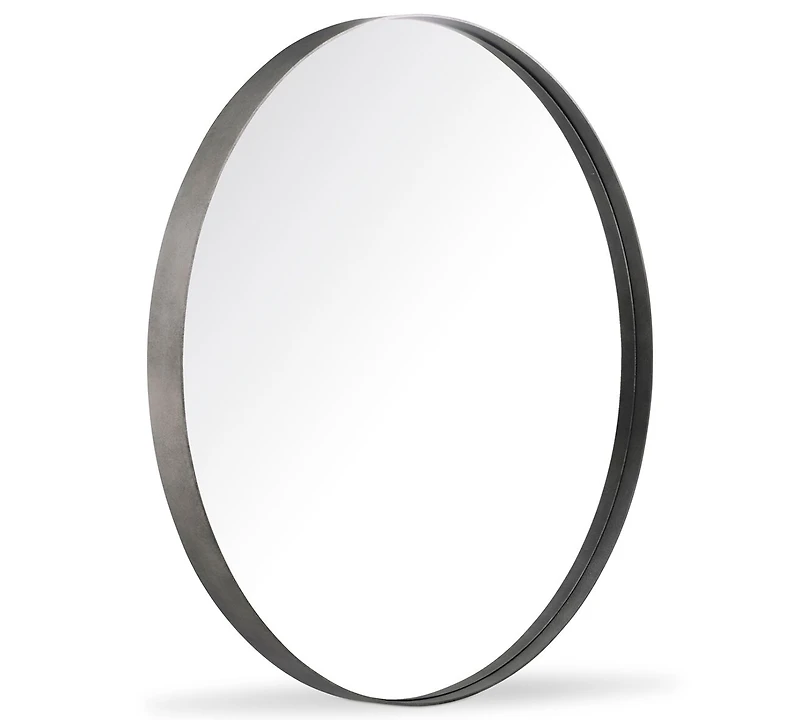Bernhardt Tribeca 44" Steel Round Mirror