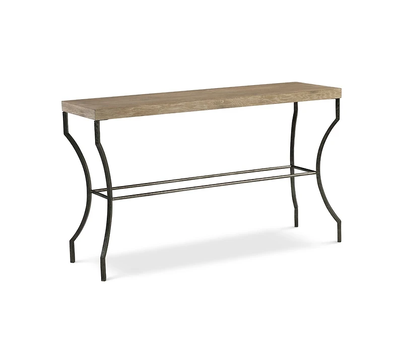 Bernhardt Tribeca 54" Wood & Steel Console Table