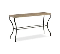 Bernhardt Tribeca 54" Wood & Steel Console Table