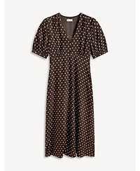 Hobbs London Women's Rosalind Contrast Sleeveless Dress