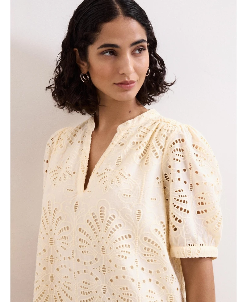 Phase Eight Women's Liliana Embroidered Mini Dress