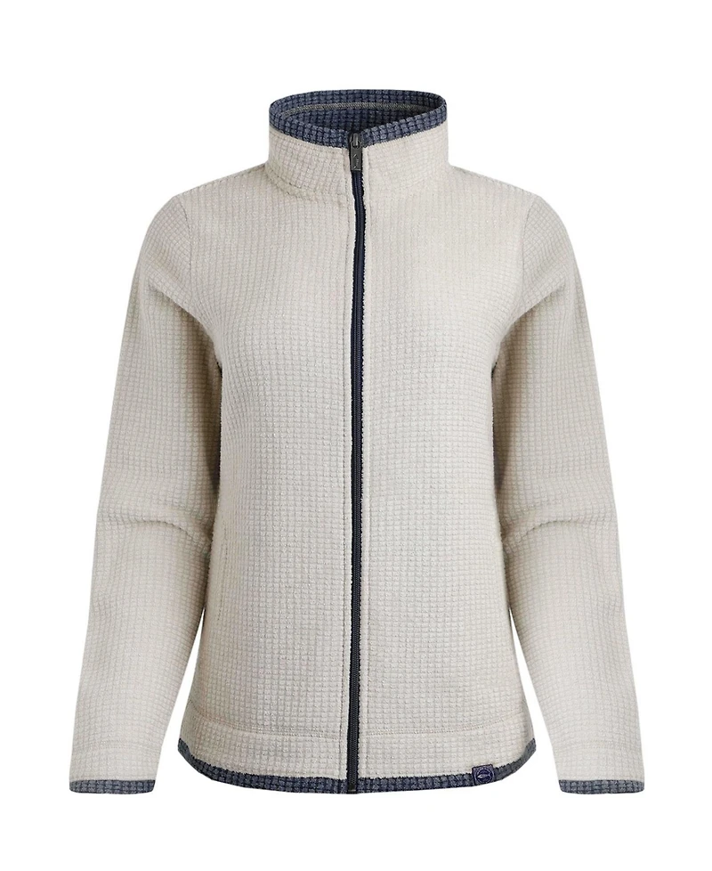 Weird Fish Women's Ariana Full Zip Grid Fleece