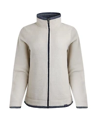 Weird Fish Women's Ariana Full Zip Grid Fleece