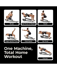 Sunny Health and Fitness Multifunction Core and Glute
