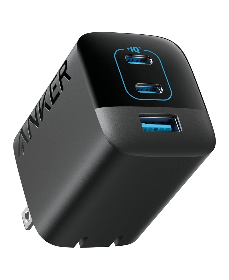 Anker 336 67W 3-Port Wall Charger for MacBook Air and Usb-c Devices