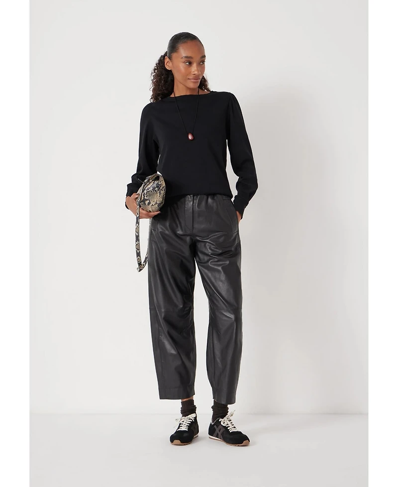 Hush Women's Emily Puff Sleeve Relaxed Top