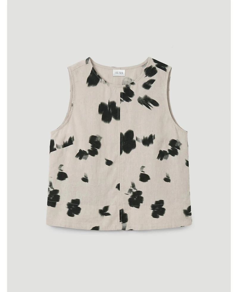 Hush Women's Vera Linen Blend Shell Top