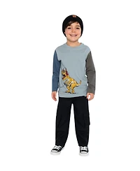 Deux par Deux Little Boys Long Sleeve Cotton T-Shirt