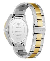 Guess Men's Quartz Two-Tone Stainless Steel Watch 43mm