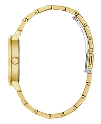 Guess Women's Quartz Gold-Tone Stainless Steel Watch 34mm