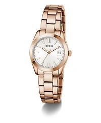 Guess Women's Quartz Rose Gold-Tone Stainless Steel Watch 32mm