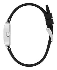 Guess Women's Quartz Black Silicone Watch 22mm
