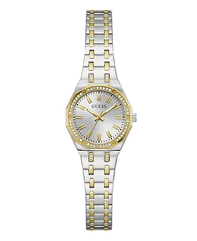 Guess Women's Quartz Two-Tone Stainless Steel Watch 25mm